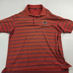 Adidas Climacool Ryder Cup 2008 Valhalla Polo Shirt Men's Large Orange...